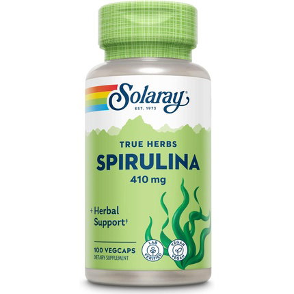 SOLARAY Espirulina 410mg 100 Cápsulas Vegetales SOLARAY Espirulina 410mg 100 Cápsulas Vegetales