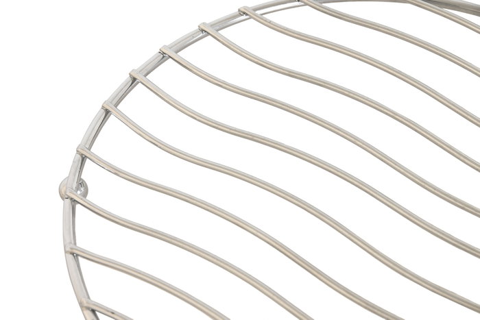 DKD Home Decor Salvamantel Metal Cromado Plateado 20x20x1,3 cm DKD Home Decor Salvamantel Metal Cromado Plateado 20x20x1,3 cm