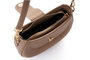 Lucky Bees Bolsa de Hombro Dark Mink Cuero de Polivinilo Bolso Elegante y Sofisticado para Mujer