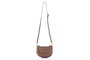 Lucky Bees Bolsa de Hombro Dark Mink Cuero de Polivinilo Bolso Elegante y Sofisticado para Mujer