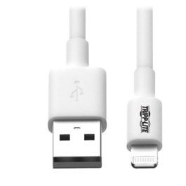 EATON Cable de carga y sincronización USB-A a Lightning MFi Certificado Blanco