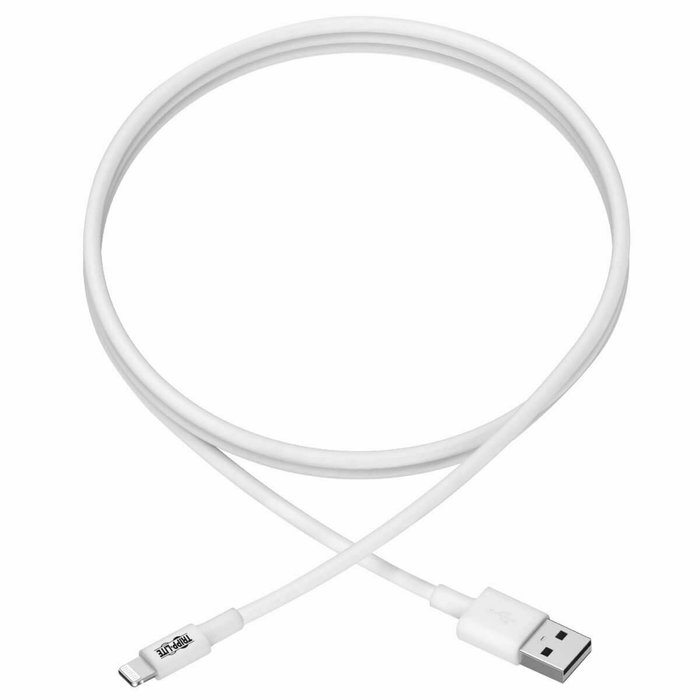 EATON Cable de carga y sincronización USB-A a Lightning MFi Certificado Blanco