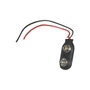Edm Porta Pila con Cable para Pila 9V (sin pila)