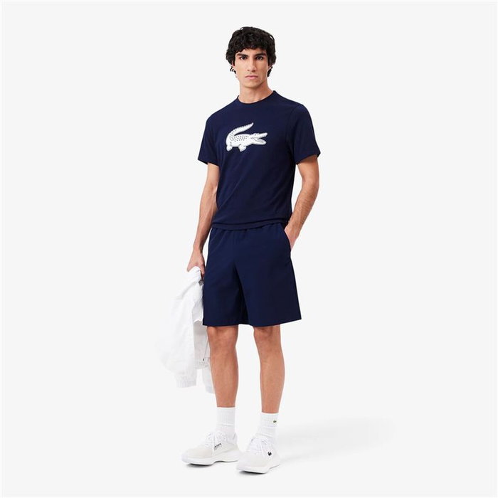 Pantalones Cortos Deportivos para Hombre Lacoste Core Performance Azul