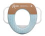 KioKids Petits Moments Reductor WC Azul con Asas y Protector Antisalpicaduras para Niños +12 Meses