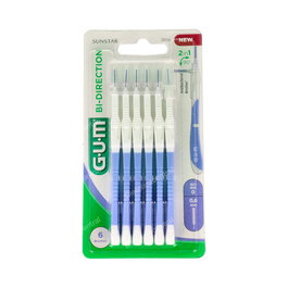 GUM Cepillo Interdental Bi-Direction Xs 0,6Mm 6Unidades