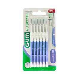 GUM Cepillo Interdental Bi-Direction Xs 0,6Mm 6Unidades