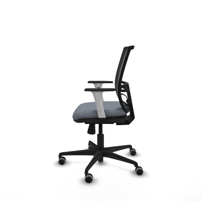 PIQUERAS Y CRESPO Silla de oficina Yunquera Gris y Negro con Mecanismo Sincro PIQUERAS Y CRESPO Silla de oficina Yunquera Gris y Negro con Mecanismo Sincro