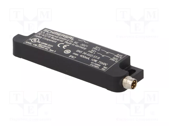 SCHMERSAL BNS 36 Interruptor de seguridad magnético NC x2 IP67