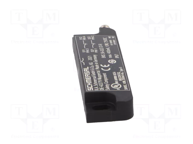 SCHMERSAL BNS 36 Interruptor de seguridad magnético NC x2 IP67