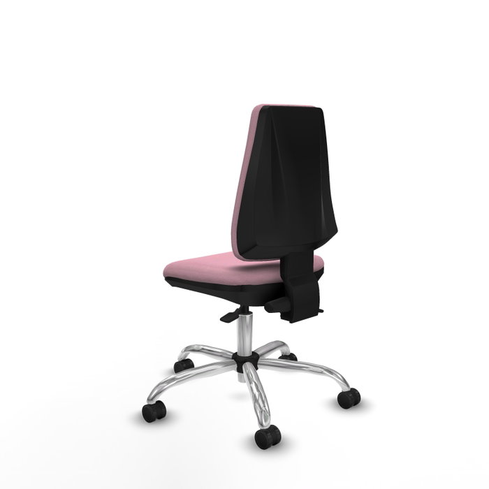 PIQUERAS Y CRESPO Silla de oficina Elche Rosa sin brazos PIQUERAS Y CRESPO Silla de oficina Elche Rosa sin brazos