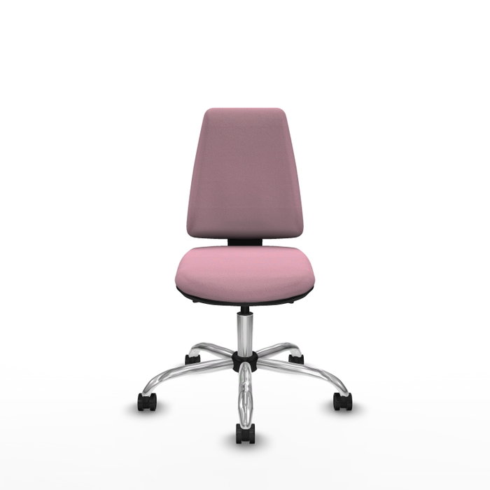 PIQUERAS Y CRESPO Silla de oficina Elche Rosa sin brazos PIQUERAS Y CRESPO Silla de oficina Elche Rosa sin brazos
