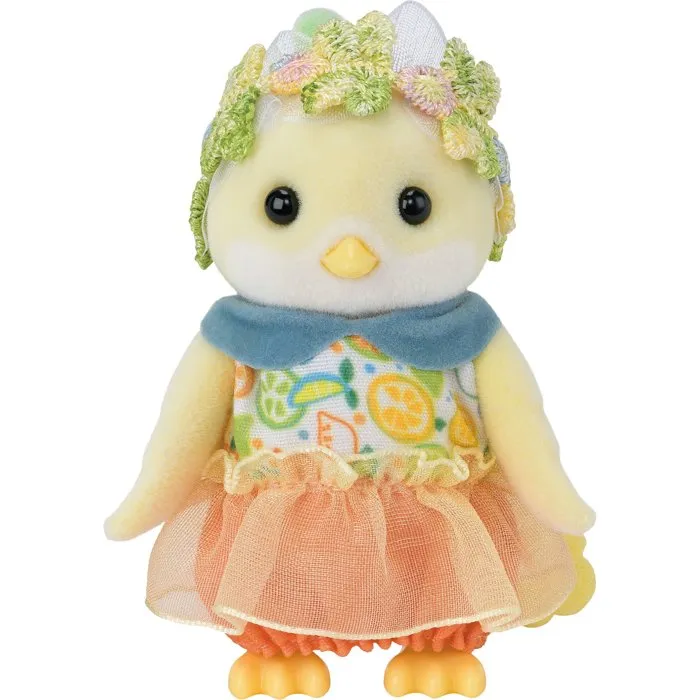 Sylvanian Families Familia de los Pájaros Cítricos SYL5054131058602 - Figuras para Colección - A partir de 3 años