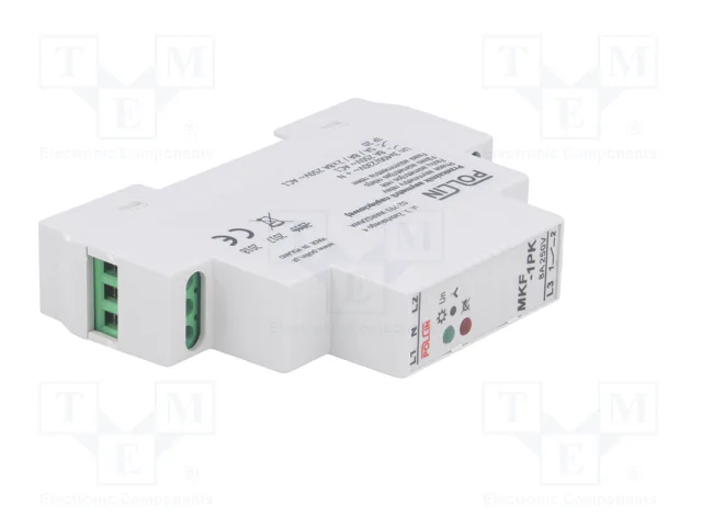 POLLIN MKF Relé de monitorización de tensión 3x400V AC SPST-NO