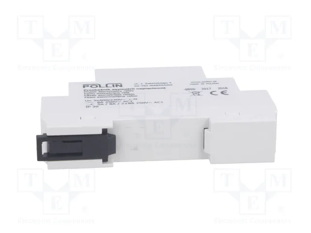 POLLIN MKF Relé de monitorización de tensión 3x400V AC SPST-NO