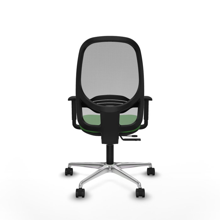 PIQUERAS Y CRESPO Silla de oficina Cilanco con mecanismo Sincro/Traslack Verde y Gris PIQUERAS Y CRESPO Silla de oficina Cilanco con mecanismo Sincro/Traslack Verde y Gris