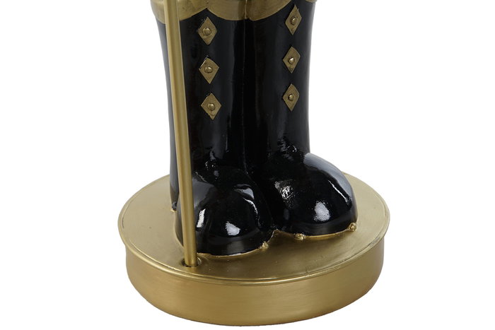 DKD Home Decor Figura Navidad Tradicional Cascanueces Resina LED Multicolor 20 x 70 x 23 cm (2 Unidades)