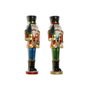 DKD Home Decor Set de 2 Cascanueces LED de Resina 70cm Multicolor