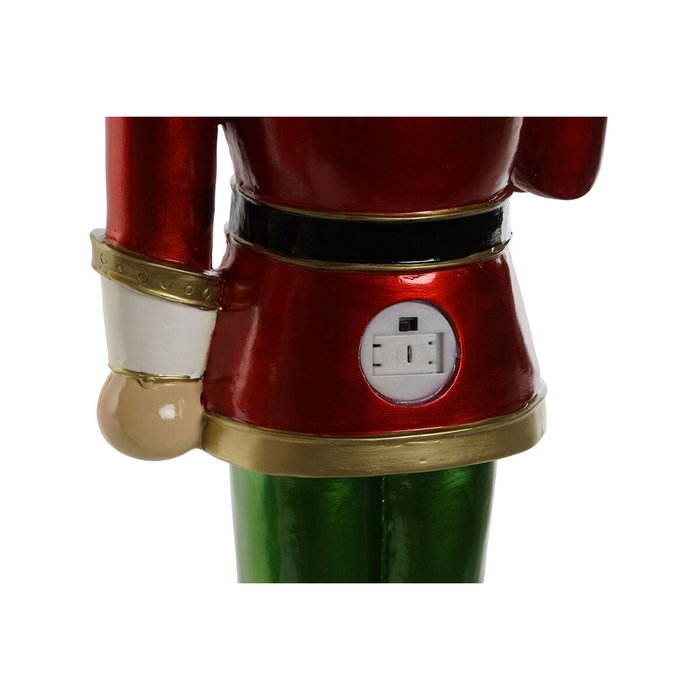 DKD Home Decor Set de 2 Cascanueces LED de Resina 70cm Multicolor