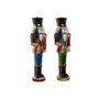 DKD Home Decor Set de 2 Cascanueces LED de Resina 70cm Multicolor