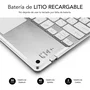 Subblim Teclado Smart Backlit con TouchPad Plata SMBT50