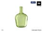 Apple Garrafa de Vidrio 4L "Apple" Matcha (4 Unidades)