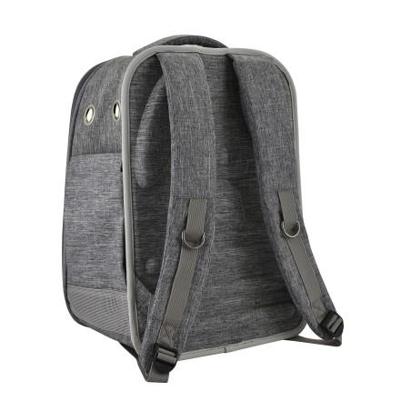 Nayeco Mochila con Ventana Gris 30x23x43cm Nayeco Mochila con Ventana Gris 30x23x43cm