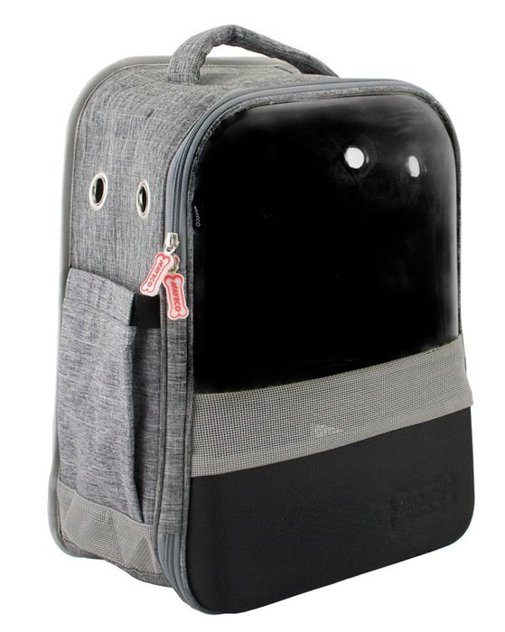 Nayeco Mochila con Ventana Gris 30x23x43cm Nayeco Mochila con Ventana Gris 30x23x43cm