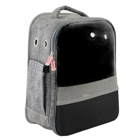 Nayeco Mochila con Ventana Gris 30x23x43cm Nayeco Mochila con Ventana Gris 30x23x43cm