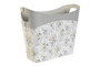 DKD Home Decor Revistero Tradicional Lila Rosa Palo 21 x 34 x 39 cm (2 Unidades)