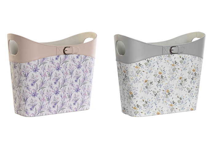 DKD Home Decor Revistero Tradicional Lila Rosa Palo 21 x 34 x 39 cm (2 Unidades) DKD Home Decor Revistero Tradicional Lila Rosa Palo 21 x 34 x 39 cm (2 Unidades)