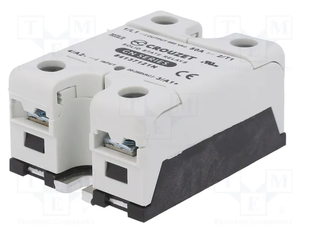 CROUZET GN Relé de semiconductor monofásico 50A 48-660VAC CROUZET GN Relé de semiconductor monofásico 50A 48-660VAC