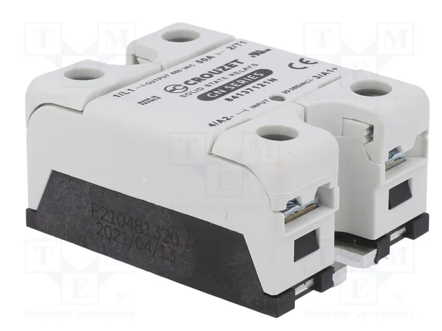 CROUZET GN Relé de semiconductor monofásico 50A 48-660VAC CROUZET GN Relé de semiconductor monofásico 50A 48-660VAC