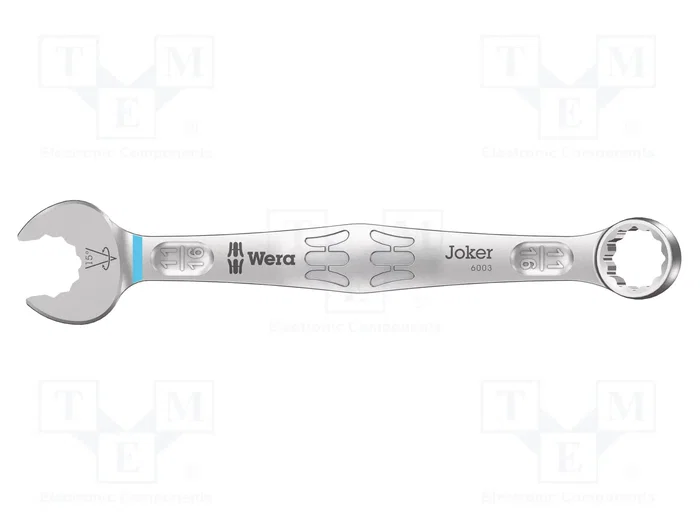 WERA Llave plana-estriada Joker 6003 11/16 pulgadas WERA Llave plana-estriada Joker 6003 11/16 pulgadas