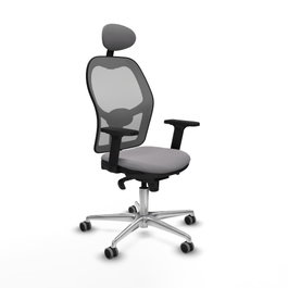 PIQUERAS Y CRESPO Silla de oficina Jorquera con mecanismo Sincro Gris