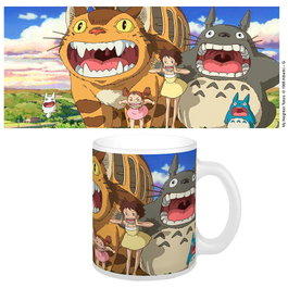 SEMIC STUDIO Taza Nekobus and Totoro Mi Vecino Totoro, 300ml
