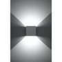 BOW Aplique de pared serie BOW Luca SOL-SL.0544 para interior y exterior