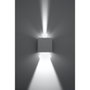 BOW Aplique de pared serie BOW Luca SOL-SL.0544 para interior y exterior