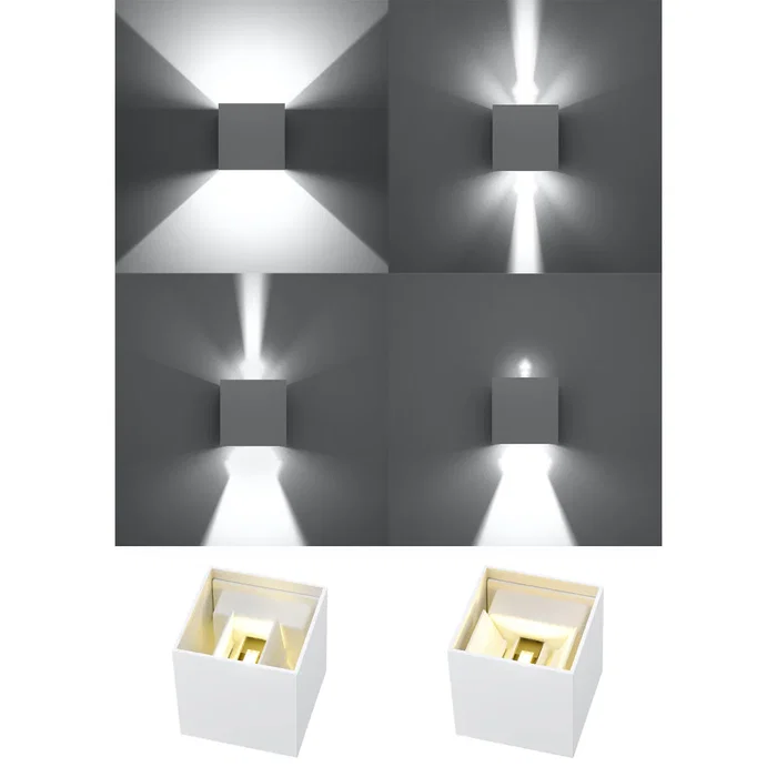 Aplique de pared Luca SOL-SL.0544 para interiores y exteriores