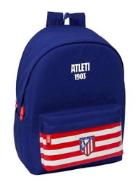 Safta Mochila Doble para Portátil 15,6'' con USB - Atlético de Madrid