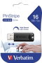 Verbatim PinStripe 16 GB USB 3.2 Negro