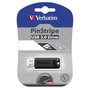 Verbatim Pendrive USB 3.0 16GB Pinstripe Negro