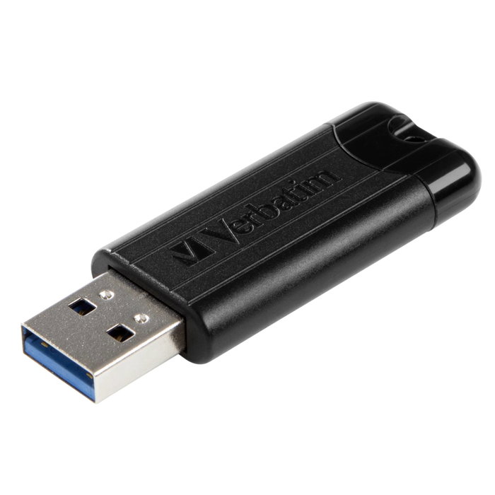 Verbatim PinStripe 16 GB USB 3.2 Negro