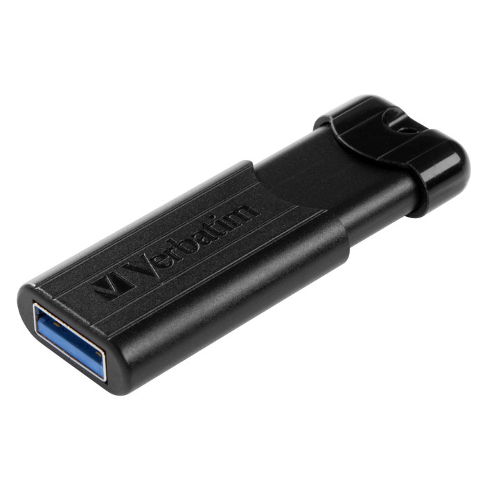 Verbatim PinStripe 16 GB USB 3.2 Negro