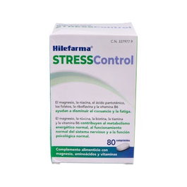 HILEFARMA D-Stress 80 Comp. Suplemento Vitaminas Grupo B Sistema Nervioso