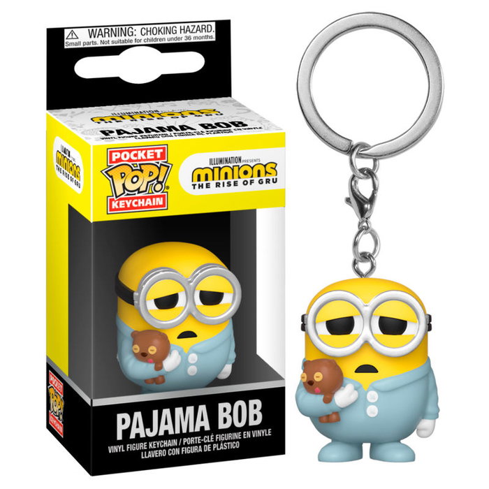 FUNKO Llavero Pocket POP Minions 2 Pajama Bob FUNKO Llavero Pocket POP Minions 2 Pajama Bob