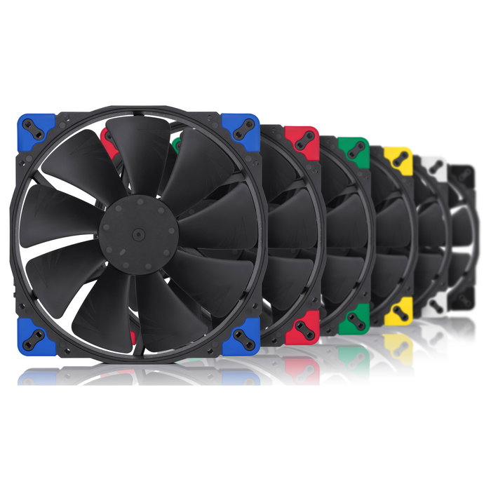 NOCTUA NF-A20 PWM chromax.black.swap Ventilador 200mm Negro