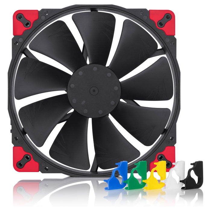 NOCTUA NF-A20 PWM chromax.black.swap Ventilador 200mm Negro