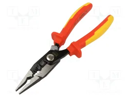 MODECO EXPERT Alicates de sujeción, corte y pelado con aislamiento 200 mm