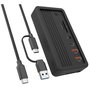 ICY BOX IB-DK4072M-CU31 Dockingstation 10-in-1 con bahía M.2 SSD